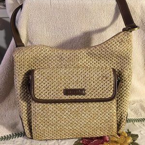 Rosetti Woven Shoulder Bag